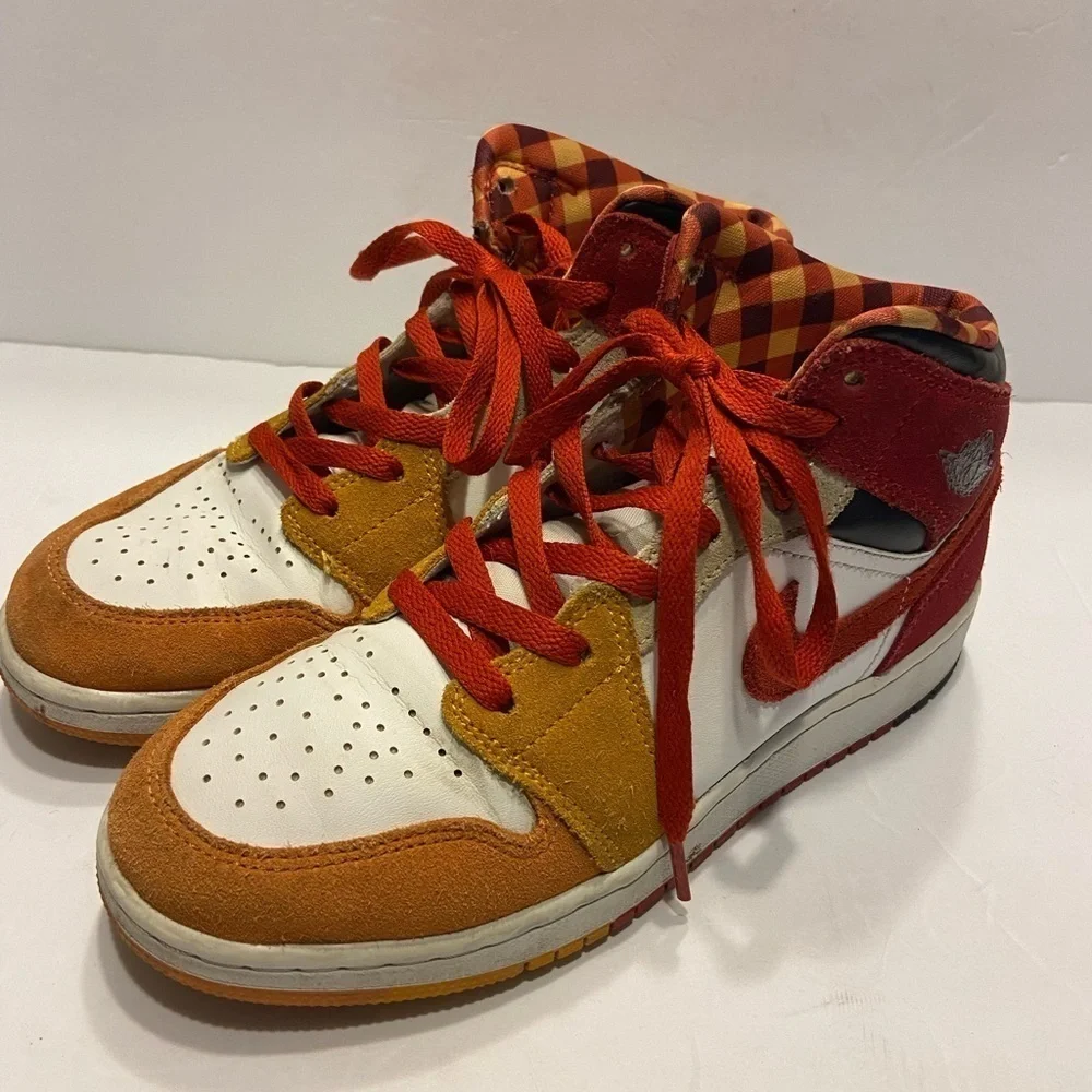 Air Jordan 1 Mid SE Picnic (GS) Youth shoes DX2460-601 sz 6Y